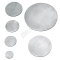 Scheibe / Ronde Ø 100 x 5 mm, ohne Bohrungen, V2A Edelstahl geschliffen