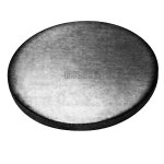 Scheibe, 100 x 8 mm, Stahl pressblank