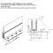 Bodenprofil Set 21-6 Light, aufgesetzt  f. raumhohe Verglasung, F-Form, hoch