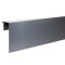 Abdeckprofil Serie 21, 100 mm zur Entwässerung, Aluminium