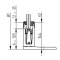 Bodenprofil Set 20-5, aufgesetzt  f. raumhohe Verglasung, F-Form