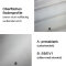 Bodenprofil Set 20-5, aufgesetzt  f. raumhohe Verglasung, F-Form