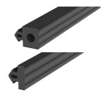 Glasanlagedichtung für Bodenprofile Serie Basic, 3 m