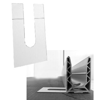 Distanzunterlage für Basic Bodenprofil, Aluminium