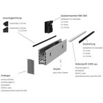 Stopfen Ø 30 mm, für Bodenprofil Basic