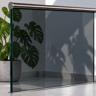 VSG Parsol-Grau Sicherheitsglas für Ganzglasgeländer