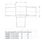 T-Verbinder für Vierkantrohre 40 x 40 x 2 mm, V4A Edelstahl