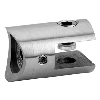Plattenhalter rund für Füllung 4 - 10,76 mm, Edelstahl
