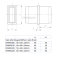 Verbinder für rechteckige Vierkantrohre 50 x 30 mm, V4A Edelstahl geschliffen